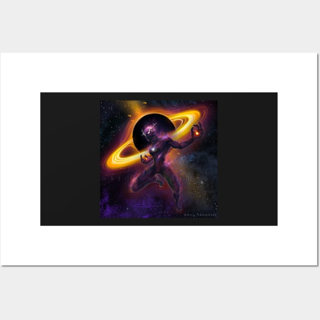 Cosmic Bangerz Wall Art by NicoSketchArt